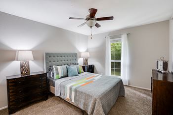 Ceiling fans in all bedrooms